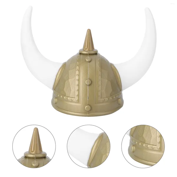 Motorradhelme 1 Stück attraktive kreative einzigartige Ox Horn Hut Party Prop Bull Helm Cosplay Kopfbedeckung