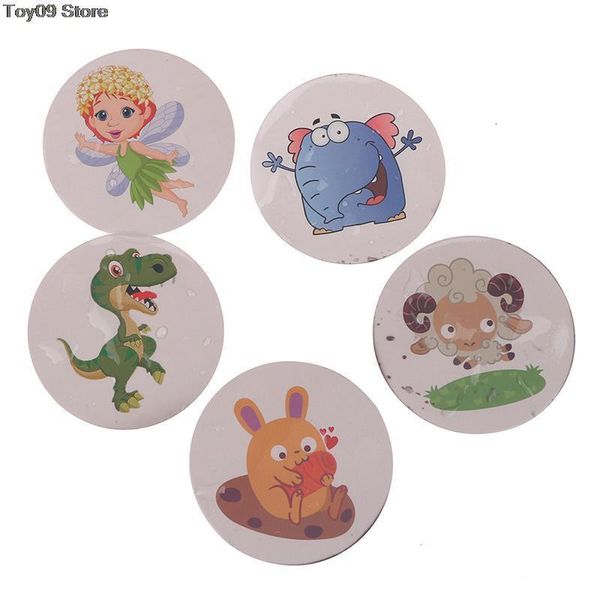 Çocuk Oyuncak Çıkartmaları 1Set Renk Değiştirme Tuvalet Sticker Termokromik Urinal Eğitim Kid Lazımlık 230613