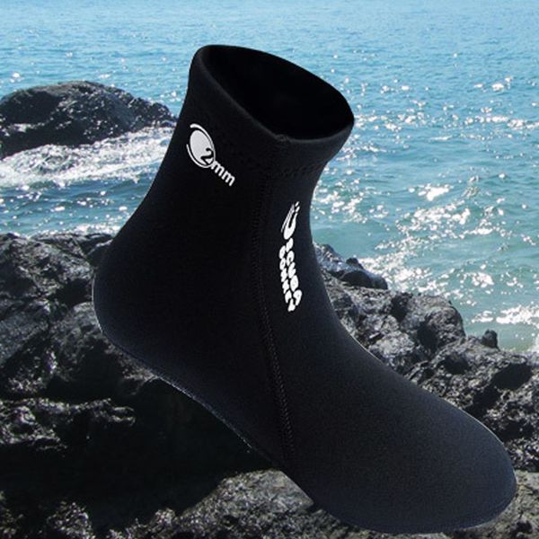 Luvas de barbatanas 3mm 2mm Meias de mergulho de neoprene Caiaque Meia de barbatana de água de praia Meias antiderrapantes Secagem rápida Descalço para mulheres homens Vela Caiaque 230613