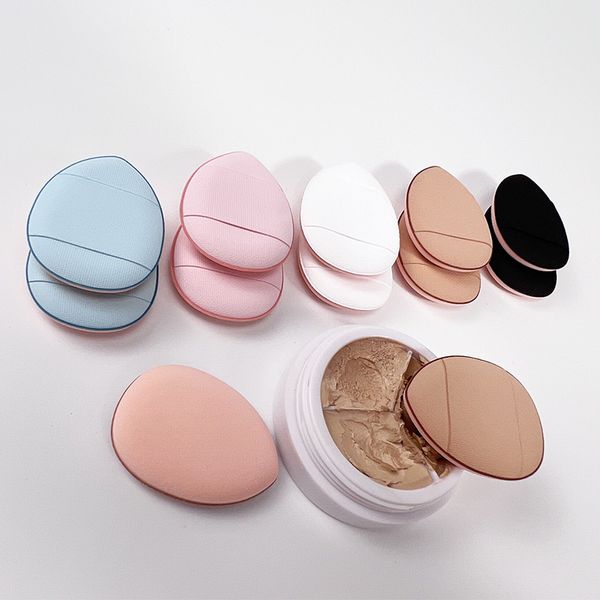 Mini-Make-up-Schwämme, 500 Stück, Mini-Finger-Puff-Foundation, Puder-Detailschwamm, Gesichts-Concealer-Creme-Mischung, kosmetisches Zubehör