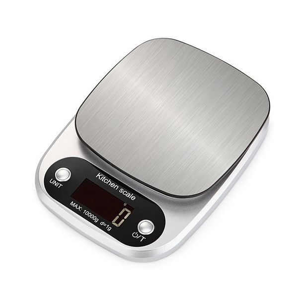 5 кг/0,1 г цифровой кухонный шкала 10 кг/1 г масштабной шкалы масштаба веса.
