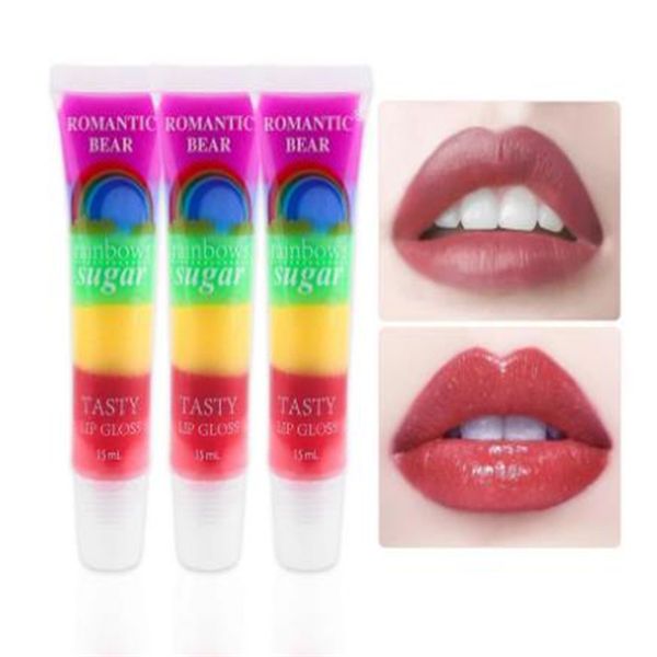 Lipstick arco -íris colorido colorido lips lipins lipstick arco -íris Lipstick delicioso batom de lábios brilhantes