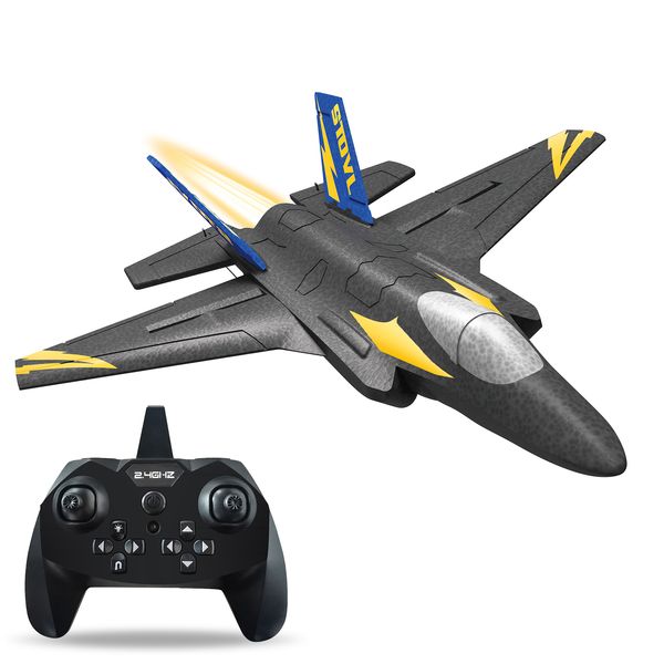 Aeromobile elettricrc KF605 F35 Aereo RC 2,4 GHz 4CH 6-ASIS GIRO RC Aereo EPP Aereo RC Aeromobile di volo 15 minuti Giochi di volo Remoti per adulti ragazzi 230613