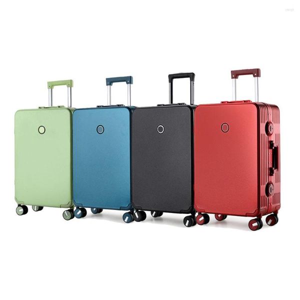 Koffer 20-Zoll-Gepäckbodenkoffer Koffer mit Spinner Rad Trolley Erwachsener