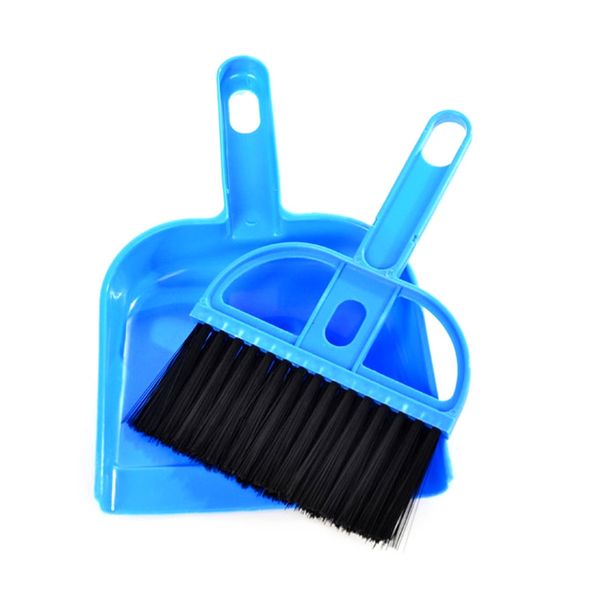 Mini Desktop Cleansing Brush Desktop Computer Checkboard щетка маленькая метла Dustpan Shovel набор