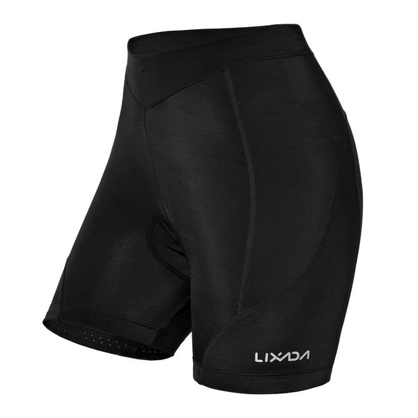 Shorts femininos acolchoados para ciclismo Roupa íntima acolchoada 3D para ciclismo Calções de equitação Cuecas para ciclismo