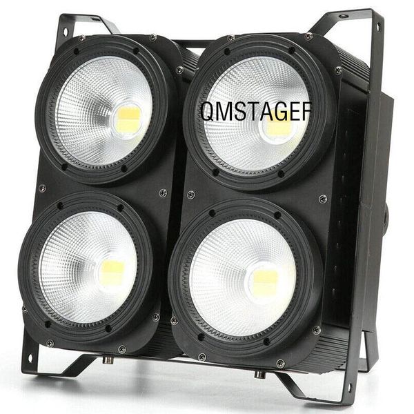 DMX 512 4X100W 4 em 1 5 em 1 6 em 1 LED Audience COB Blinder PAR Light para DJ Stage KTV