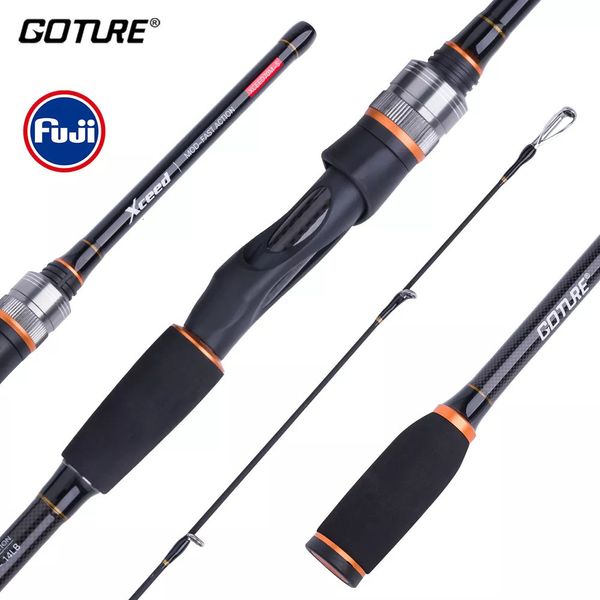 Varas de pesca para barco Japão Fuji Guia Anel Isca Vara de pesca 1.98-3.0m Peso da isca 10-45g Ultra Light Spinning Casting Rod M/MH/UL Power Com Tube Bag 230614