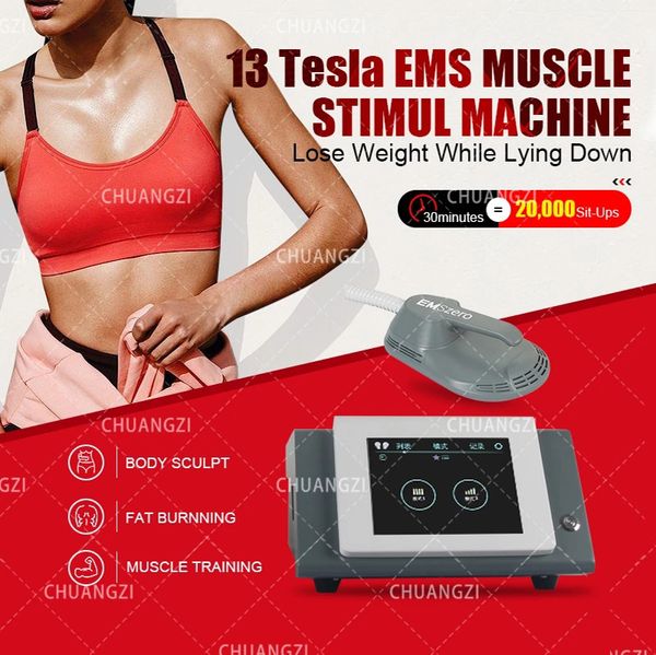 Erleben Sie fortschrittliche Körperkonturierung: 2024 Nova 14 Tesla HIEMT EMSzero-Gerät im neuen Design zum Abnehmen und Muskelstimulator