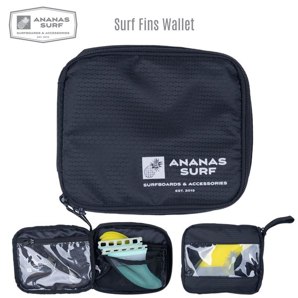 Nasenschutz Ananas Surf Surfbrett Flossen Beutel Tasche Abdeckung Brieftasche Halter Aufbewahrung Kitesurfbrett SUP Wakesurf Zubehör 230613