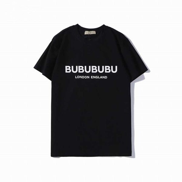 Moda Mens t Shirts Women Designers T-shirts Tees Cotton Tops Masculino Casual Chest Letter Shirt Roupas de Luxo Manga Roupas Tshirtsbpkn