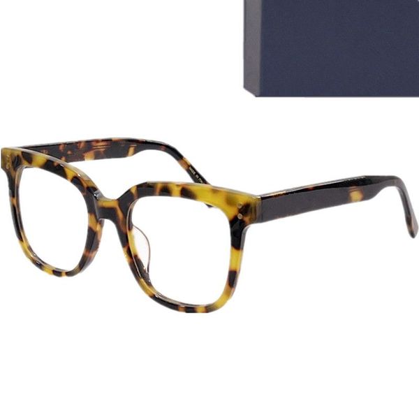 Concise Square Design unisex Occhiali da vista Frame 50-20-145 fashion light plank assottigliamento taglio bordo pieno per occhiali da sole da vista occhiali custodia full-set