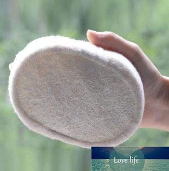 Commercio all'ingrosso Accessori per attrezzi da bagno Spugna di luffa naturale Sfera da bagno Doccia Strofinare Bagni Lavaggio Spugne per pentole per il corpo Durevole Sano