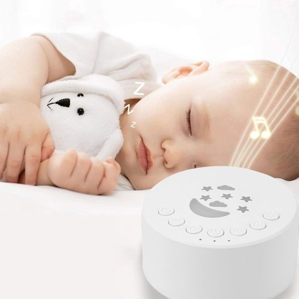 Babyphone-Kamera, weiße Geräuschmaschine, tragbar, für den Schlaf von Erwachsenen, wiederaufladbar, 18 beruhigende Geräusche, Geschenk 230613