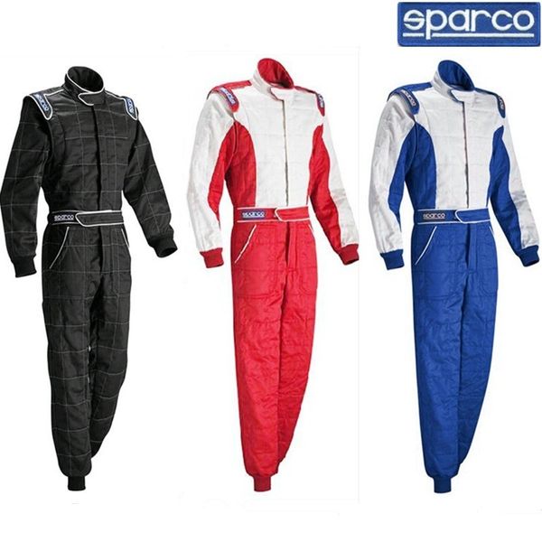 Conjuntos de camisas de ciclismo Sparco Car Racing Suit Practice Service masculino e feminino Go Kart Drift à prova d'água à prova de vento 3 cores 230614