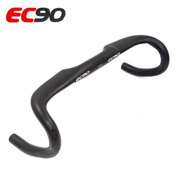 Gruppi bici Manubrio bici da strada in carbonio EC90 Manubrio bici 318mm400420440 Drop Bar Aero 230614