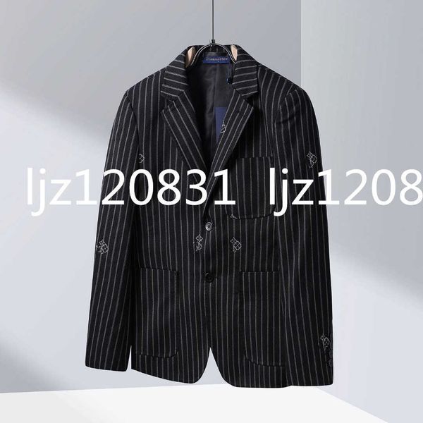 2023 Designer Terno Masculino Negócios Formal Primavera e Outono Casaco Moda de Rua Slim Fit Belos blazers para homens VESTUÁRIO jaqueta botão