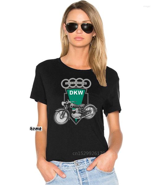 Camisetas masculinas DKW Motorcycle RT 125 AUTO UNION Logo Classic Shirt