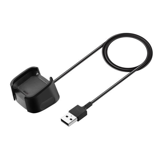 2pcs /lot 1M USB Veri Kablosu Şarj Cradle Dock Charger Versa /Versa Lite Watch için