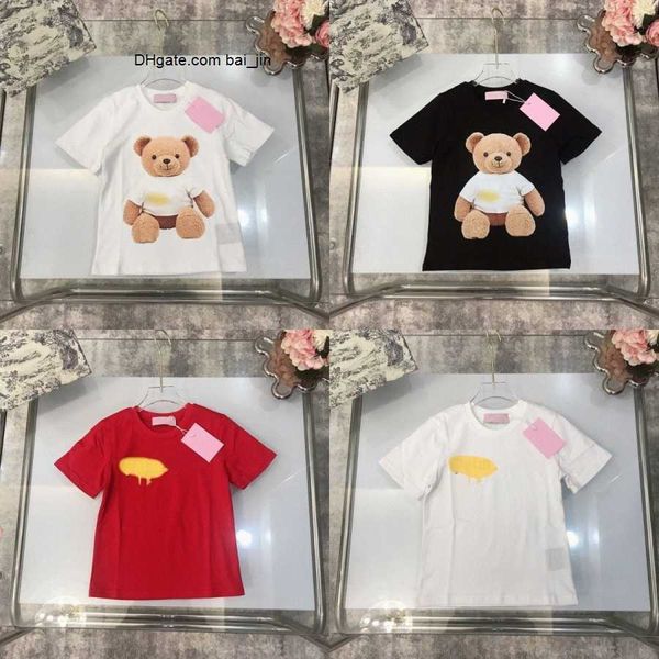 T-shirts Angel Kids Children Short Sleeve T-shirts Boys Girls Toddlers Palms T Shirts Letter Bears Prined Youth Kid Clothes Casual Tops Tees Palmangel s0to#