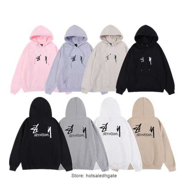 Sy Men Hoodies Designer Genç Thug Mektubu Graffiti Hoodie Erkek Kadın En İyi Kalite Unisex Desen Sweatshirt Sweater Hooded