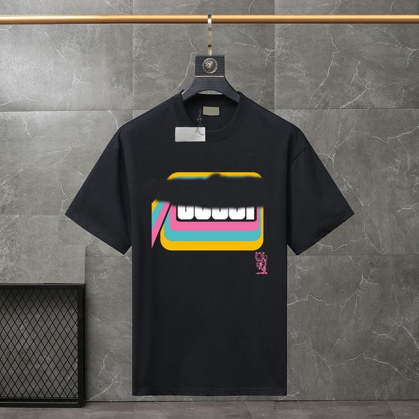 2023 Estate uomo e donna moda e temperamento del marchio per il tempo libero Joker t-shirt stampata con lettere morbide dei cartoni animati taglia XS-4XL # LJ06