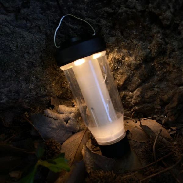 Handwerkzeuge Tragbare Campingleuchte, ähnlich wie Zane Arts Outdoor LED USB wiederaufladbare Laterne Taschenlampe Zelt Camp Supplies 230614