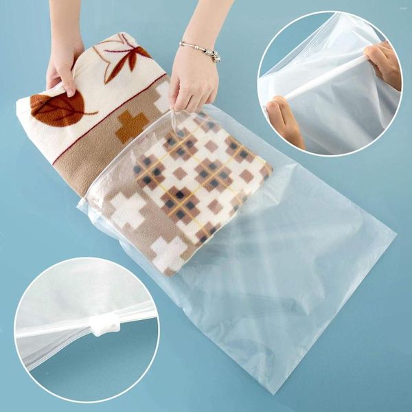 Borse portaoggetti 1 pz Borsa da viaggio in plastica trasparente trasparente Borsa da viaggio Biancheria intima impermeabile Vestiti Organizzatore Bagagli Imballaggio