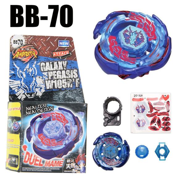 Спиннинг верхняя часть BX Toupie Burst Beyblade Spinning Top B70 B191 B192 Galaxy Pegasus Pegasis W105R2F Стартовый набор 4D 230615