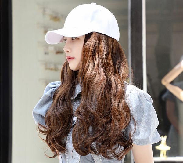 22 -дюймовая комбинация парика - новая модная большая волнистая длинная вьющаяся кепка для утки - разнообразие стилей для вашего уникального вида - поднимите свой стиль сегодня