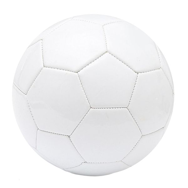 Bälle, weißer Fußball, Größe 5, für Kinder, Outdoor, offizielle Größe, genähtes PVC, 230614