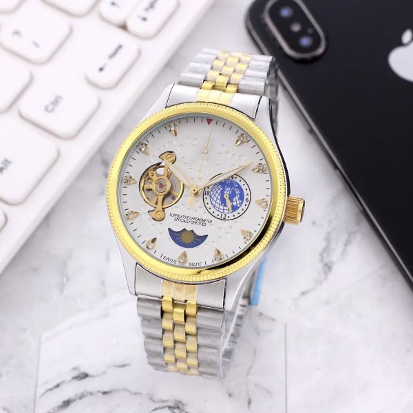 Luxo marca superior tourbillon relógios de pulso automáticos moda casual relógios de couro dos homens relógio mecânico relogio masculino #89 melhor qualidade