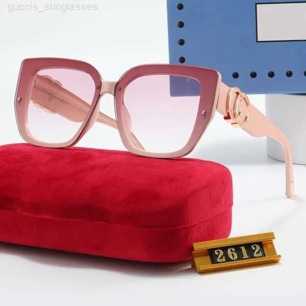 Designer-Sonnenbrillen Frauen Mode Luxus Brief Damen Herren Goggle Senior Sandstrand Brillen für Frauen Brillengestell Vintage Metall Sonnenbrille 38FVB