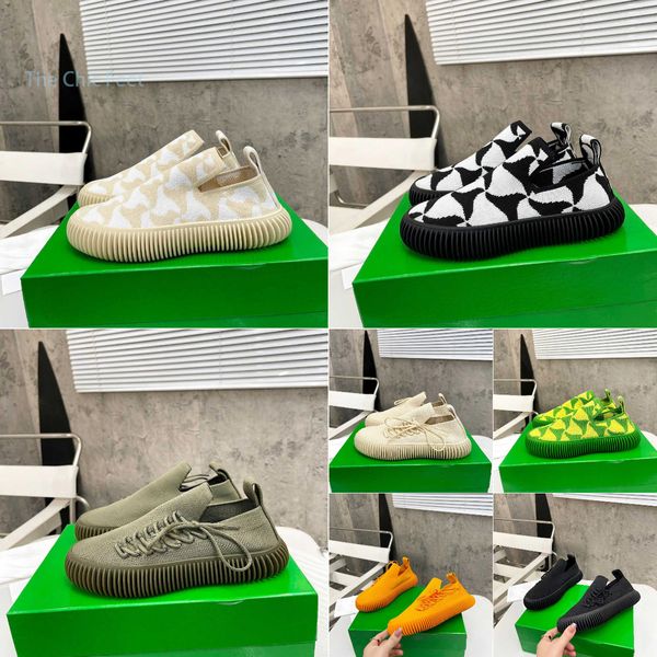 Sapatos de luxo moda estilo rua tênis mocassins designer marca tênis homem mulher tênis corrida rendas costura confortável respirável tênis de malha 35-45