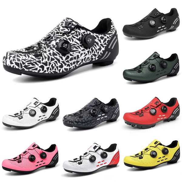 2023 sapatos de ciclismo masculino preto vermelho branco cinza verde amarelo rosa tênis masculino esportivo ao ar livre multicolorido