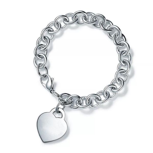 Pulseira de corrente 3A TF Tag em prata para mulheres com saco de pó caixa Fendave 1-20