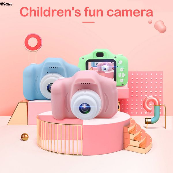 Spielzeugkameras Mini Niedliche Videokamera 20 Zoll Nehmen Sie Bilder Kinder 1080P HD Jungen Mädchen Geburtstagsgeschenke Kinder Digital 230615 auf