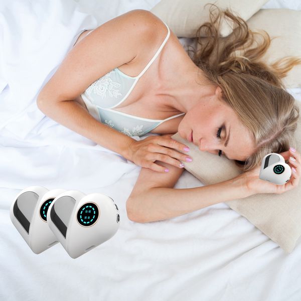 Massageador Facial Instrumento para Sono Alívio da Ansiedade Neuro Nervos Insônia Soothe Dispositivo Estimulação de Pulso Saudável USB Mão Inteligente para Dormir 230615