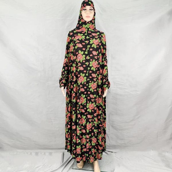Design de roupas étnicas Vestido de cetim de alta qualidade para mulheres muçulmanas Robe Femme Moda elegante Conjuntos muçulmanos bonitos