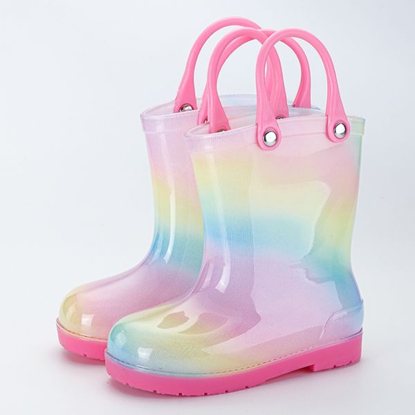 Botas Crianças Salto Alto Tamanho 13 Crianças Botas de Chuva Desenho Infantil Botas de Chuva Tan para Meninas Tamanho 13 Botas com Cadarço para Meninas 230614