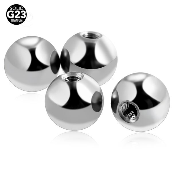 Labret Lip Piercing Jewelry 50Pcslot 16G 14G Sfere a vite Accessori Capezzolo Industrial Pircings Sopracciglio Lingua Sostituzioni Boules 230614