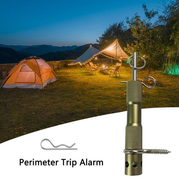 Utensili manuali Allarme perimetrale Facile installazione Camping Tripwire Attivato sistema di sicurezza di allarme rapido per 230614