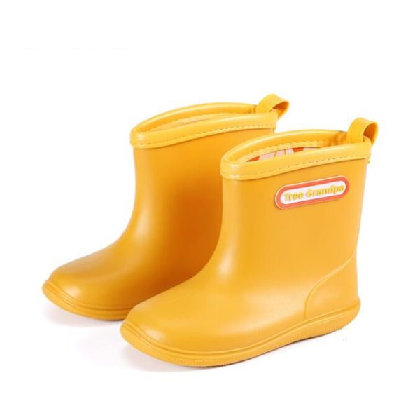 Stiefel Kinder Jungen Gummi Regenschuhe Mädchen Jungen Kinder Regenstiefel Wasserdichte Schuhe Runde Zehen Wasserschuhe weiche Kleinkind Gummischuhe 230614