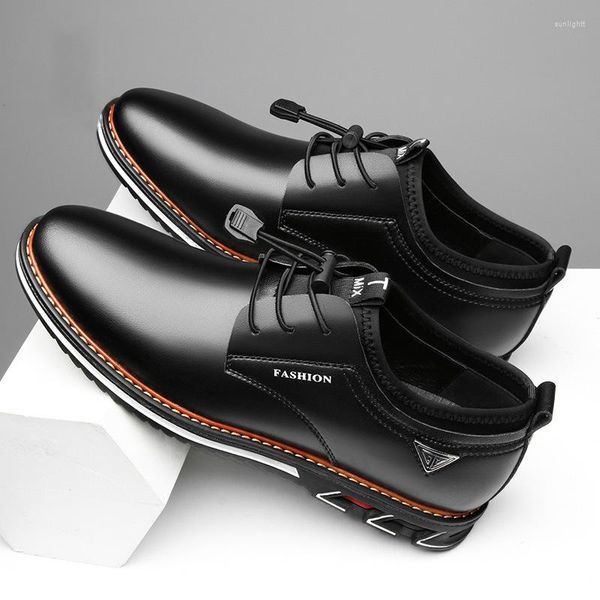 Scarpe eleganti da uomo sportive autunno taglia grande 48 casual in pelle traspirante guida matrimonio britannico tendenza