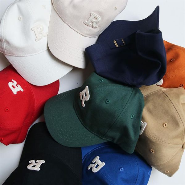 Logo R Snapback Caps Özel Özelleştirilmiş Tasarım Markaları Cap Erkek Kadınlar Ayarlanabilir Golf Beyzbol Hat Casquette Hats2532