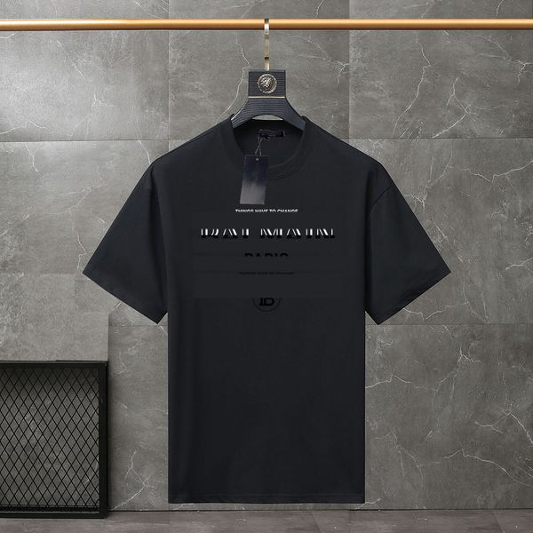 2023 Moda masculina e feminina de verão e temperamento de marca de lazer Coringa camiseta estampada com letra de desenho animado tamanho XS-4XL#J0967