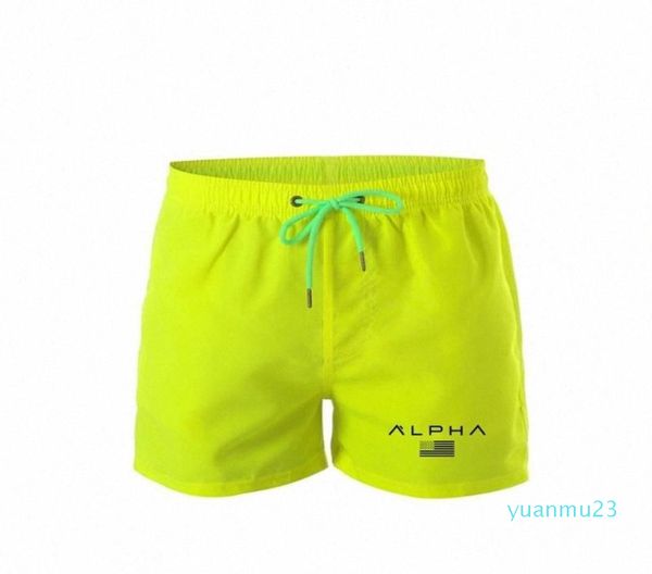 2023New Men039s Beach Shorts Print Masculino Swim Trunks Bermudas Surf Hombre Summer Swimming Shorts for Men Sports Masculino com Linnin