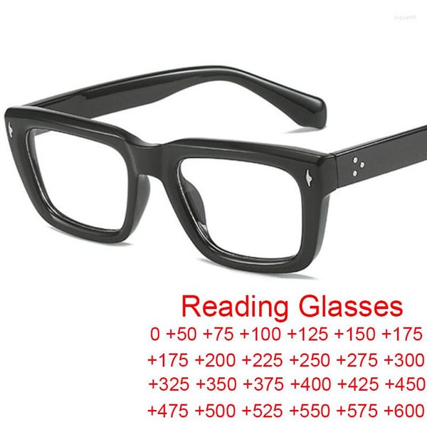 Occhiali da sole Marca Vintage Occhiali da uomo quadrati piccoli Occhiali da vista con filtro a luce blu ottica Occhiali da vista per la cura della vista Computer nero di tendenza