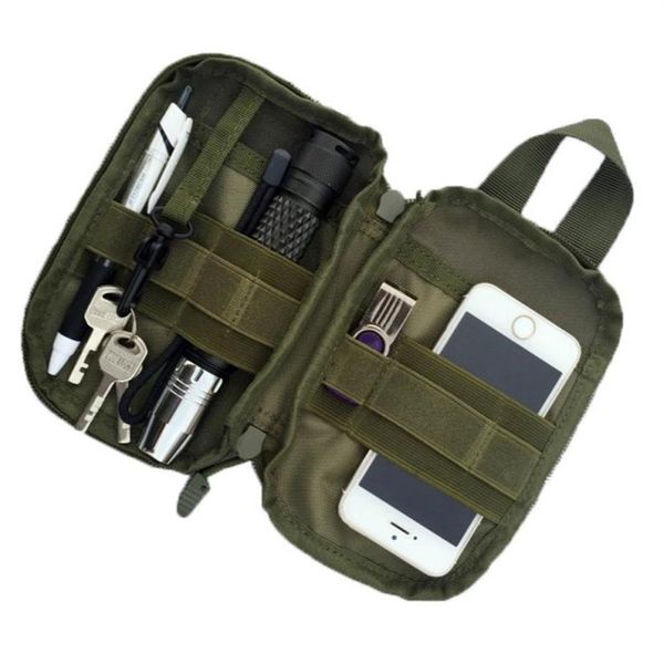 Promozioni Outdoor Tactical Waist Solid Sports Hunting Pack Belt Bag EDC Camping Hiking Phone Pouch Wallet Molle Bag9879908250N