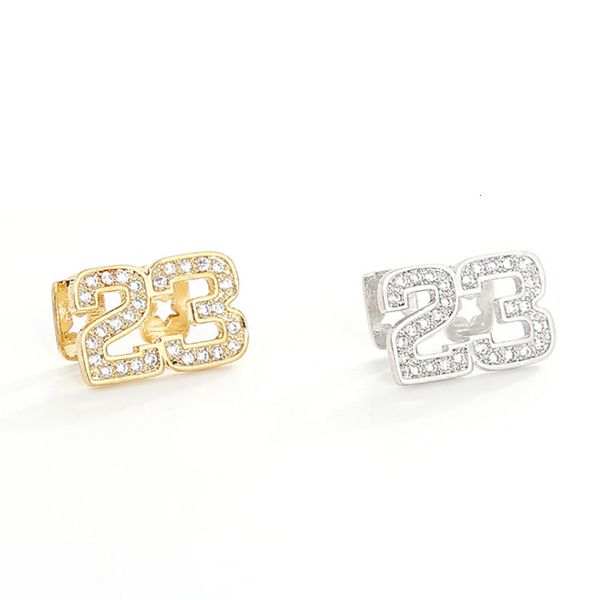 Naso Anelli Borchie Hip Hop Fang Cubic Zircon Numero Denti Bottom Caps Bocca Dente Gioielli Cosplay 230614